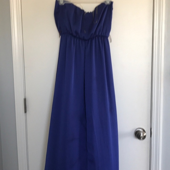 Royal blue size small maxi dress Final Price - Picture 3 of 3